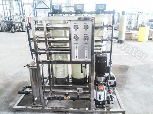 One Stage RO Water Treatment System Plant 500LPH 1.5KW
