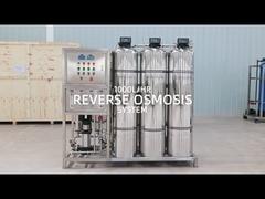 新しいプロジェクト:SS304タンク1000LPH ROの水処理システム